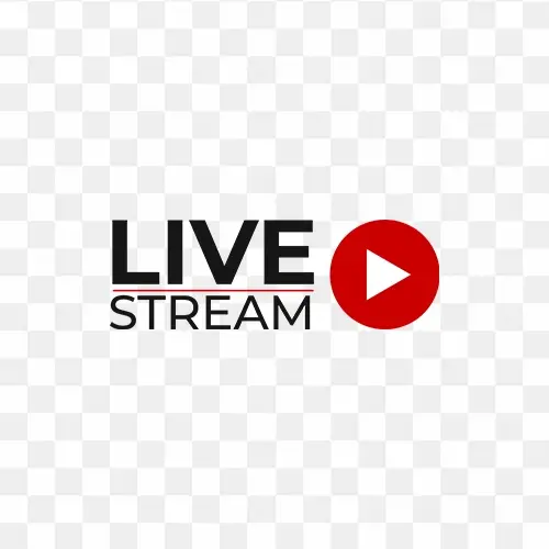 Live stream free transparent png and psd file